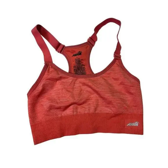 3 Pack | Old Navy | Avia | Women's Medium Racerback Sports Bras | Colorful - Picture 4 of 7
